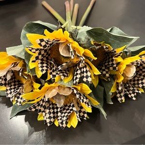 MacKenzie-Childs sunflowers